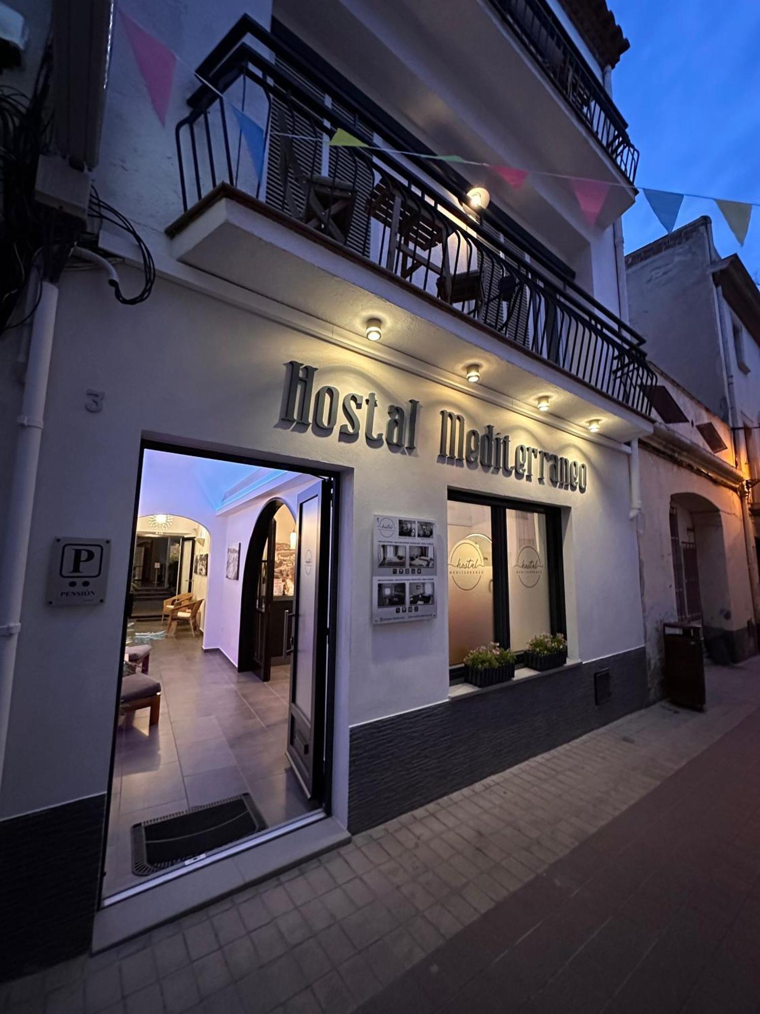 Hostal Mediterráneo Tossa de Mar Exterior foto